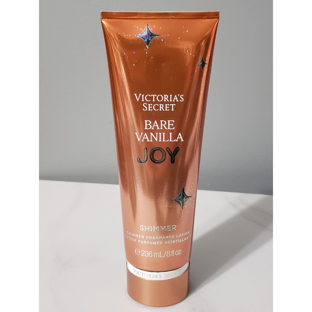 NEW SEALED Victoria's Secret Bare Vanilla Joy Shimmer Body Lotion 8 oz